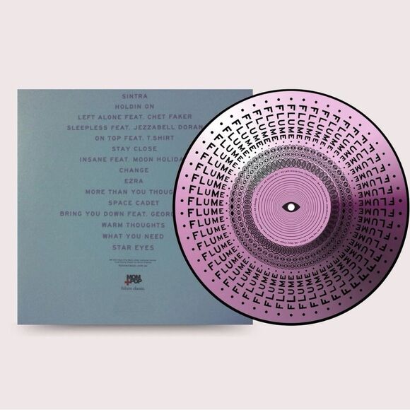 Flume - Flume Self-Titled Zoetrope LP Vertigo Vinyl VV Exclusive x/500 - Picture 2 of 8